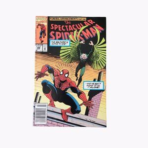 Marvel The Spectacular Spider-Man #186 Comic Book Collector Bagged Boarded
